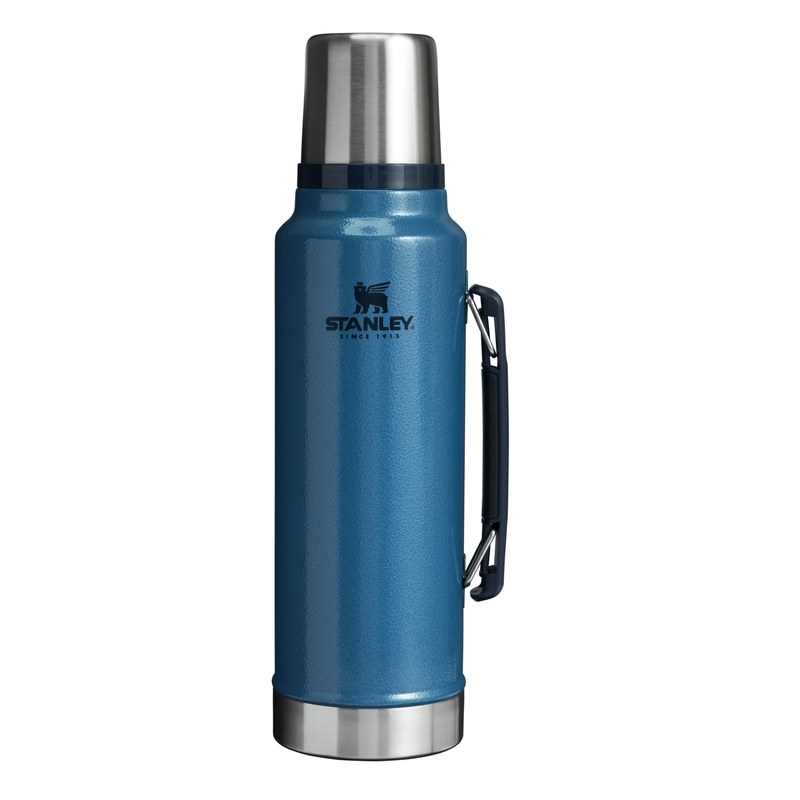 STANLEY Classic Legendary Vacuum Bottle, 1.5 qt (Hammertone Lake), product photo